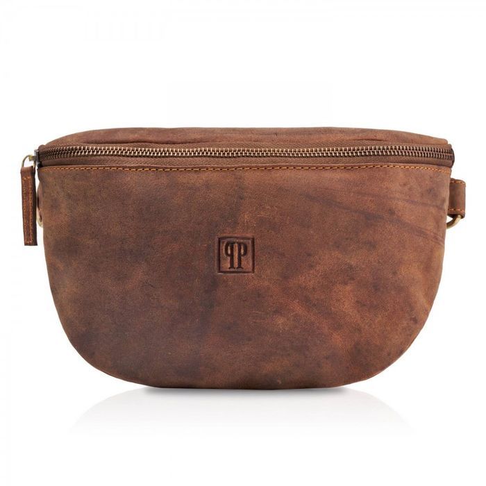 Skórzana torebka damska na ramię Paolo Peruzzi T-36-BR