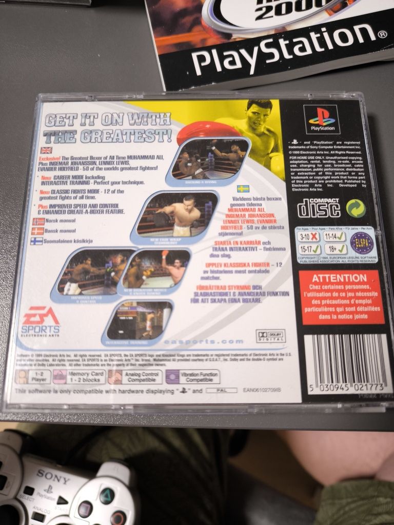 Knockout kings 2000 PlayStation 1 ps1 psx