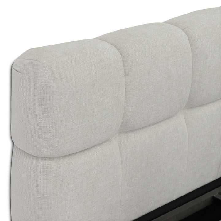Cama Arabella estufada p/colchão 90x190 NOVA
