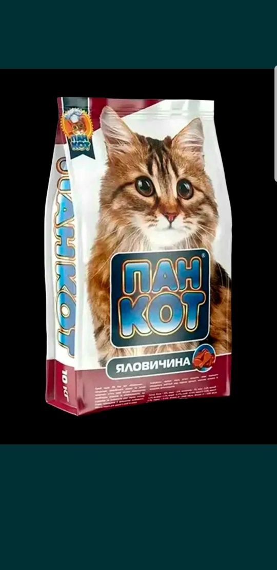 Корм для кошек Пан Кот 10кг