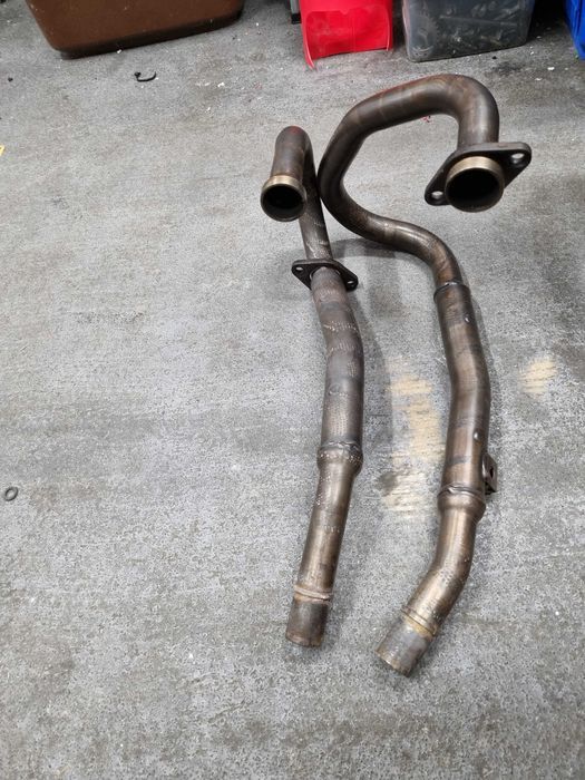 Honda FMX 650 kolektor kolektory wydechowe tlumik