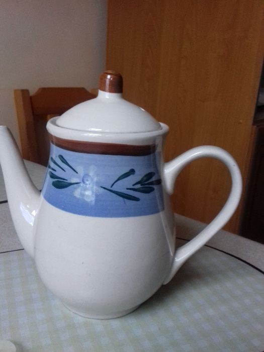 Ceramiczny czajniczek imbryk dzbanek do herbaty nowy duży #