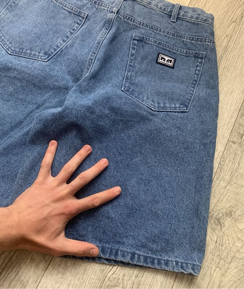 Джинсові чоловічі шорти Obey Big wig Baggy