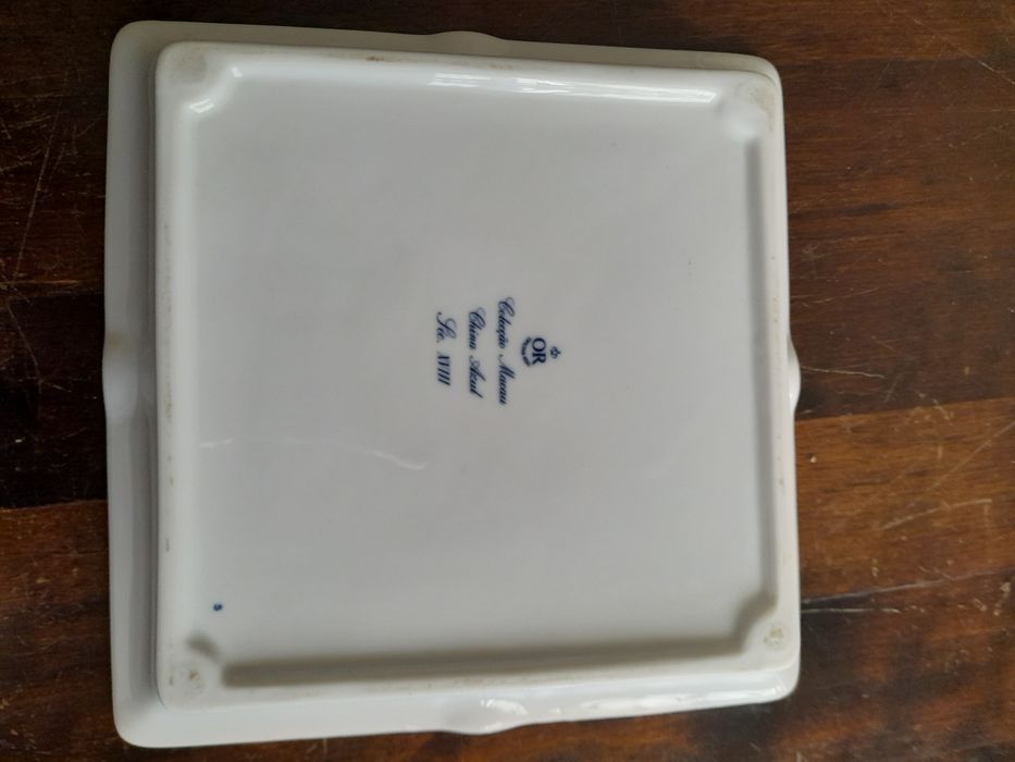 Cinzeiro de porcelana chinesa