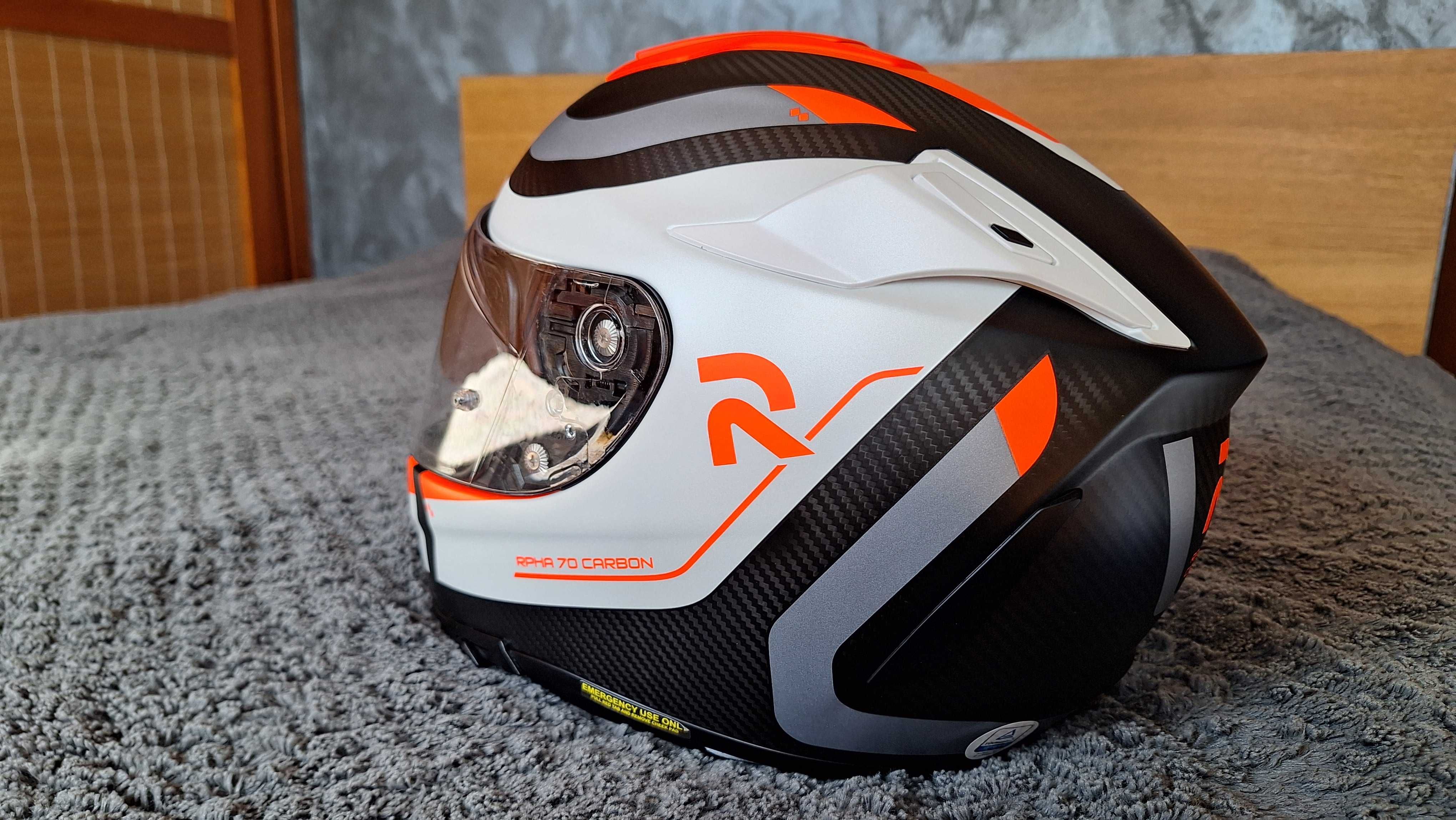 kask HJC RPHA 70 Carbon NOWY rozmiar M PIĘKNY