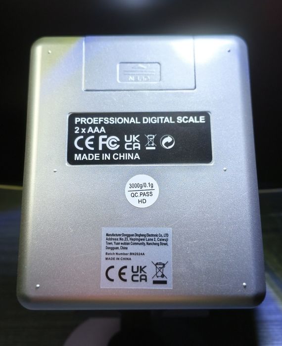 Весы кухонные / Портативные / Точность измерения от 0.1 г до 3 кг