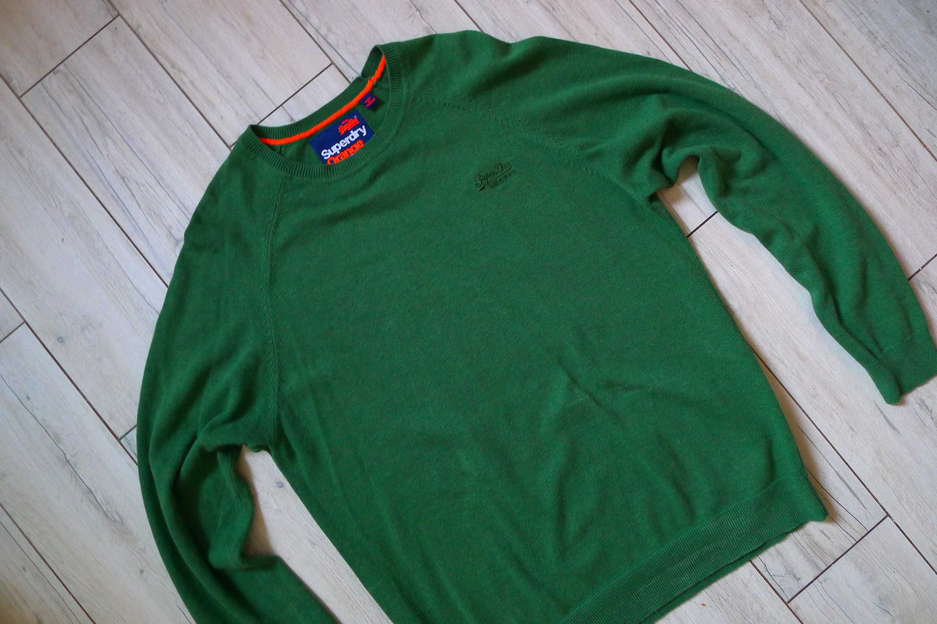 sweter SUPERDRY Japan Orange Label KnitCo. meski r. M - okazja