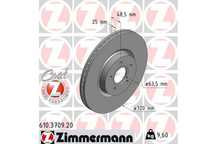 Zimmermann  Tarcza V50 V40 S40 II przód Komplet 2x
