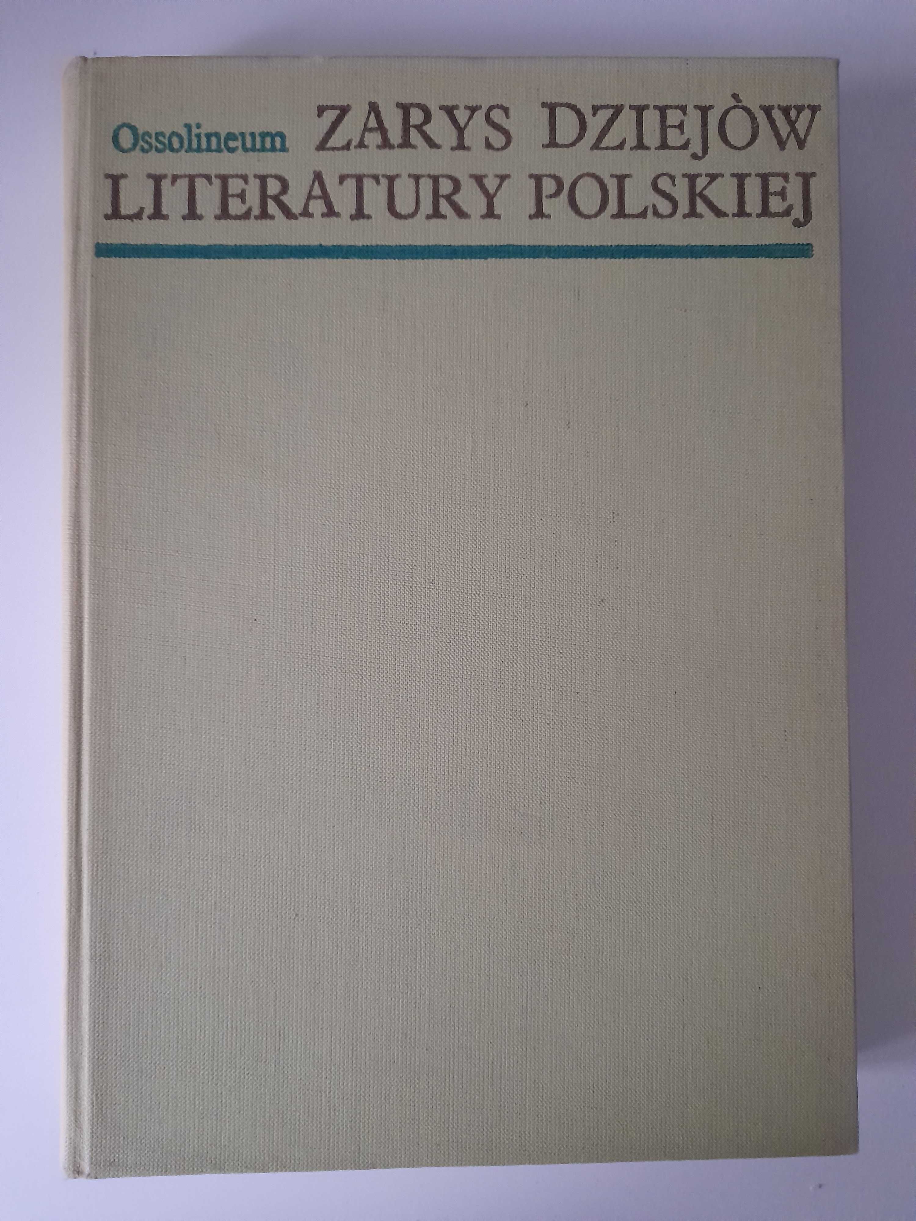 Zarys dziejów literatury polskiej J. Kleiner, W. Maciąg + gratis