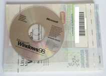 Windows 98 SE PL oryginał CD, polska instrukcja z certyfikatem