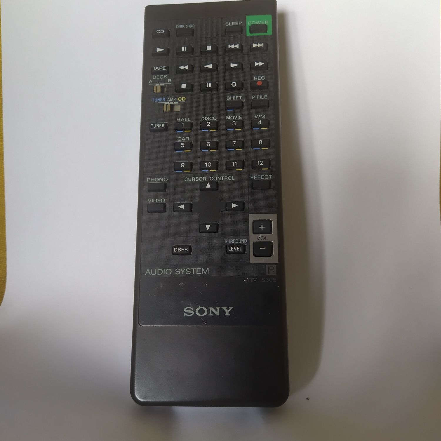 Orginalny Sony RM-S305 pilot Remote Control audio system