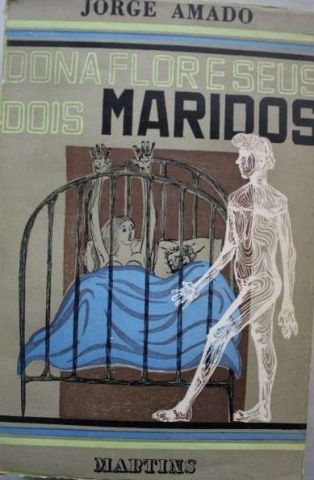 Jorge Amado - Dona Flor e Seus Dois Maridos, 1ª edição, 1966 (+exlibri