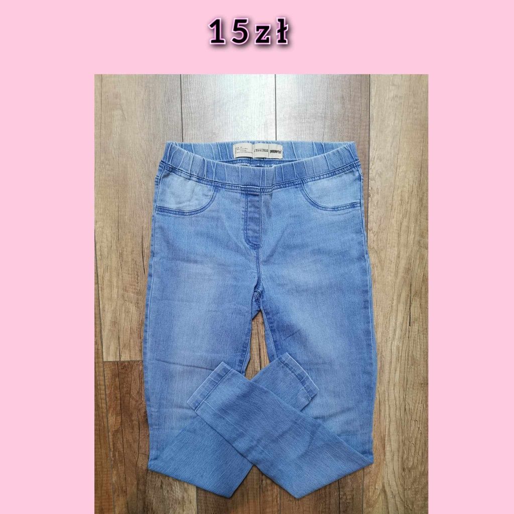 Spodnie jeansowe jeggins rozmiar 152