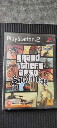 Gra Grand theft auto San Andreas Sony PlayStation 2.