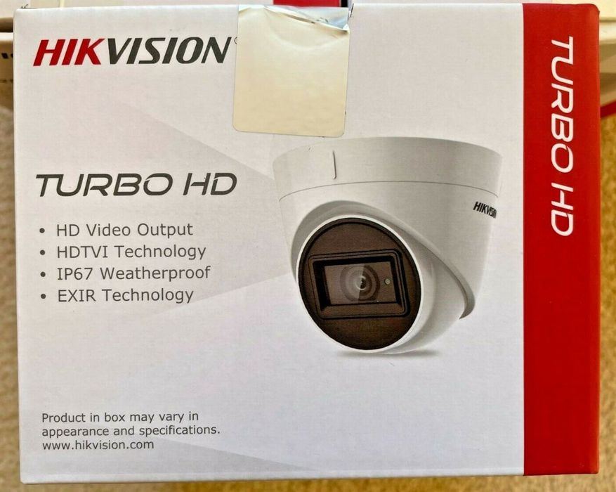 Лишилося 2 камери спостережен HIKVISION Turbo HD 8MP 4K 60M IR DS-2CE