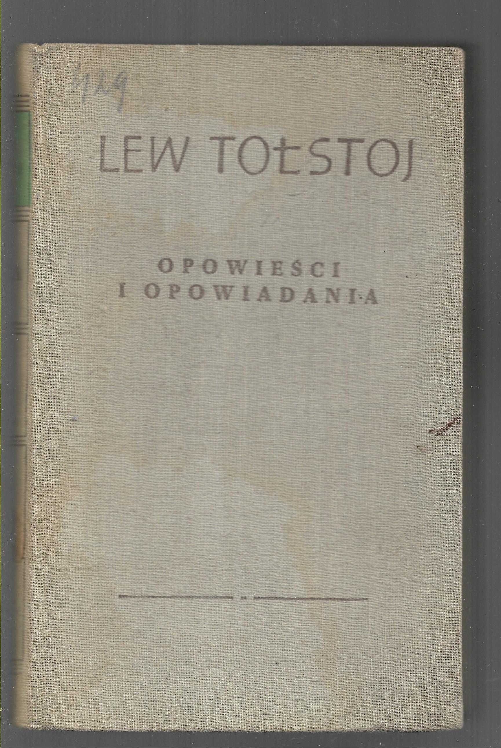 Opowieści i opowiadania Tołstoj 1975