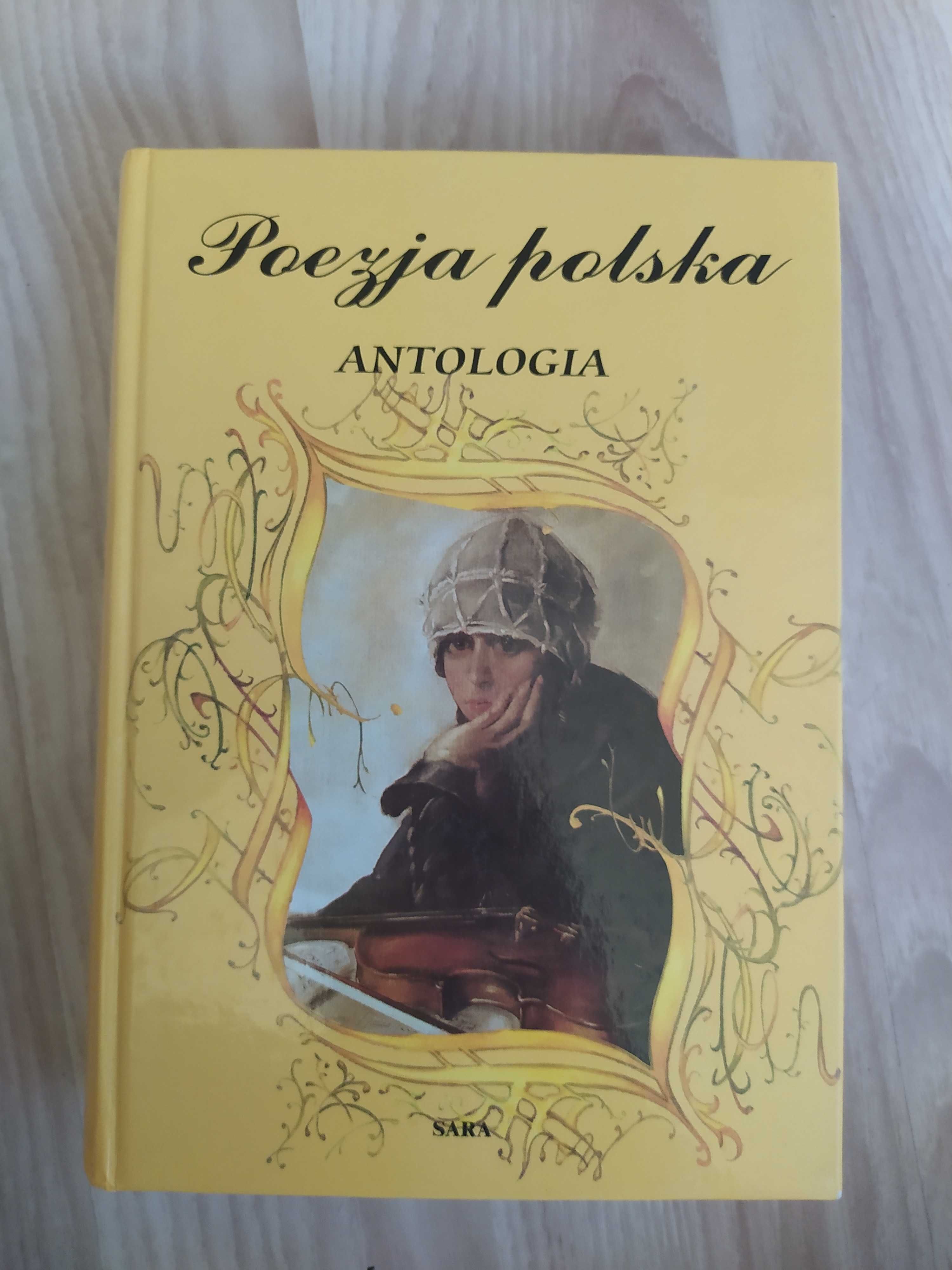 Antologia Poezja Polska Wydawnictwo Sara Twarda Oprawa