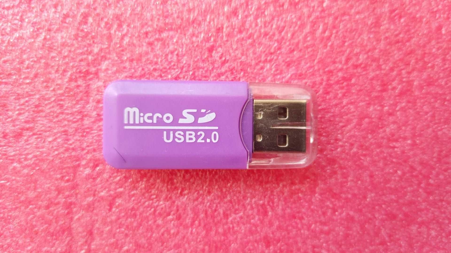 USB 2.0 ридер для чтения карт памяти micro SD card