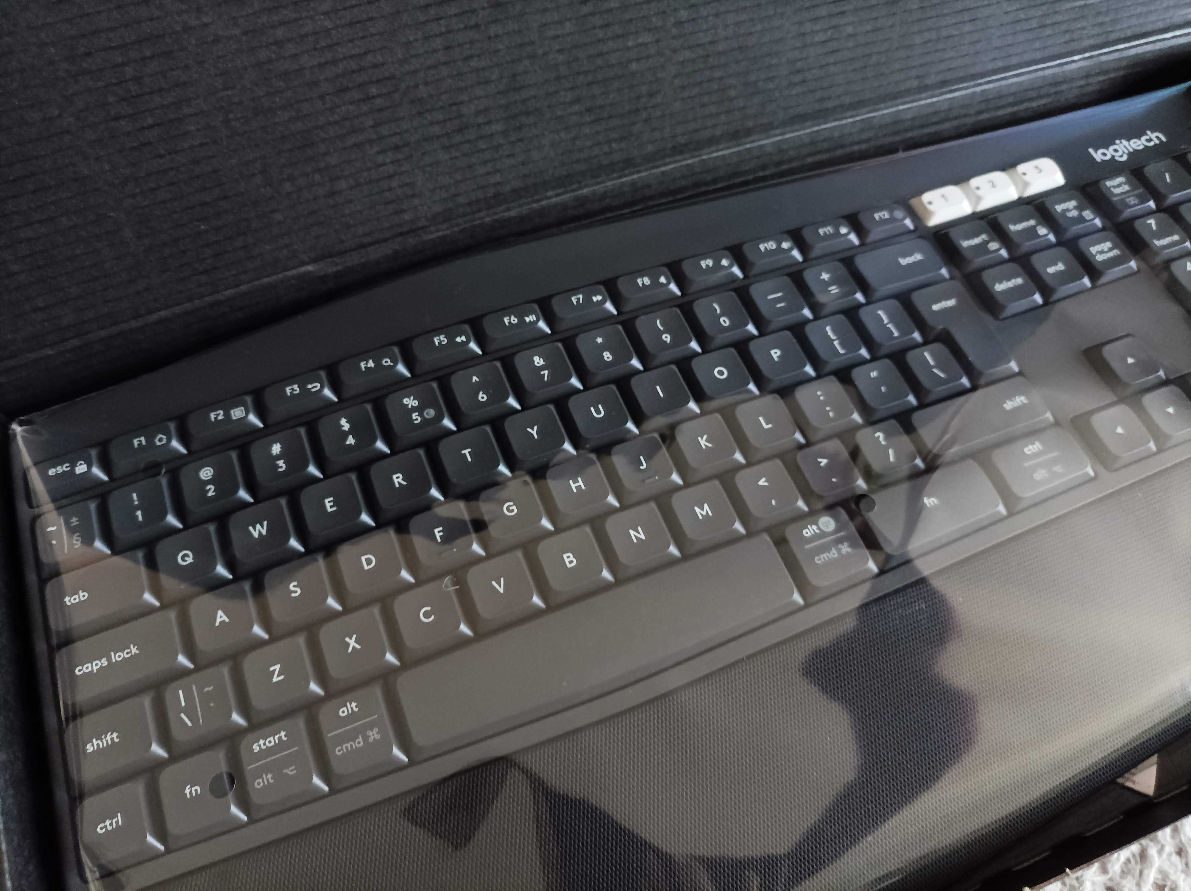 Klawiatura mysz bezprzewodowe długa praca Logitech MK850 performance