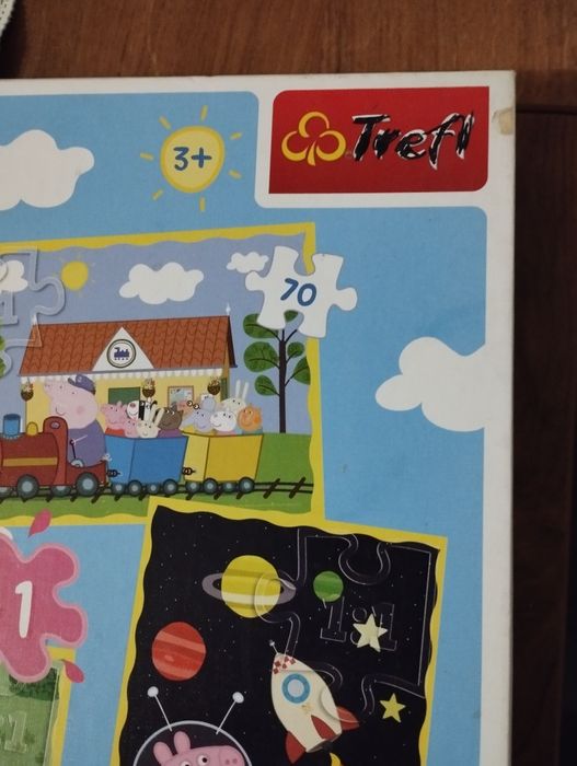 Puzzle Trefl dla dziewczynki 3+ i 4+