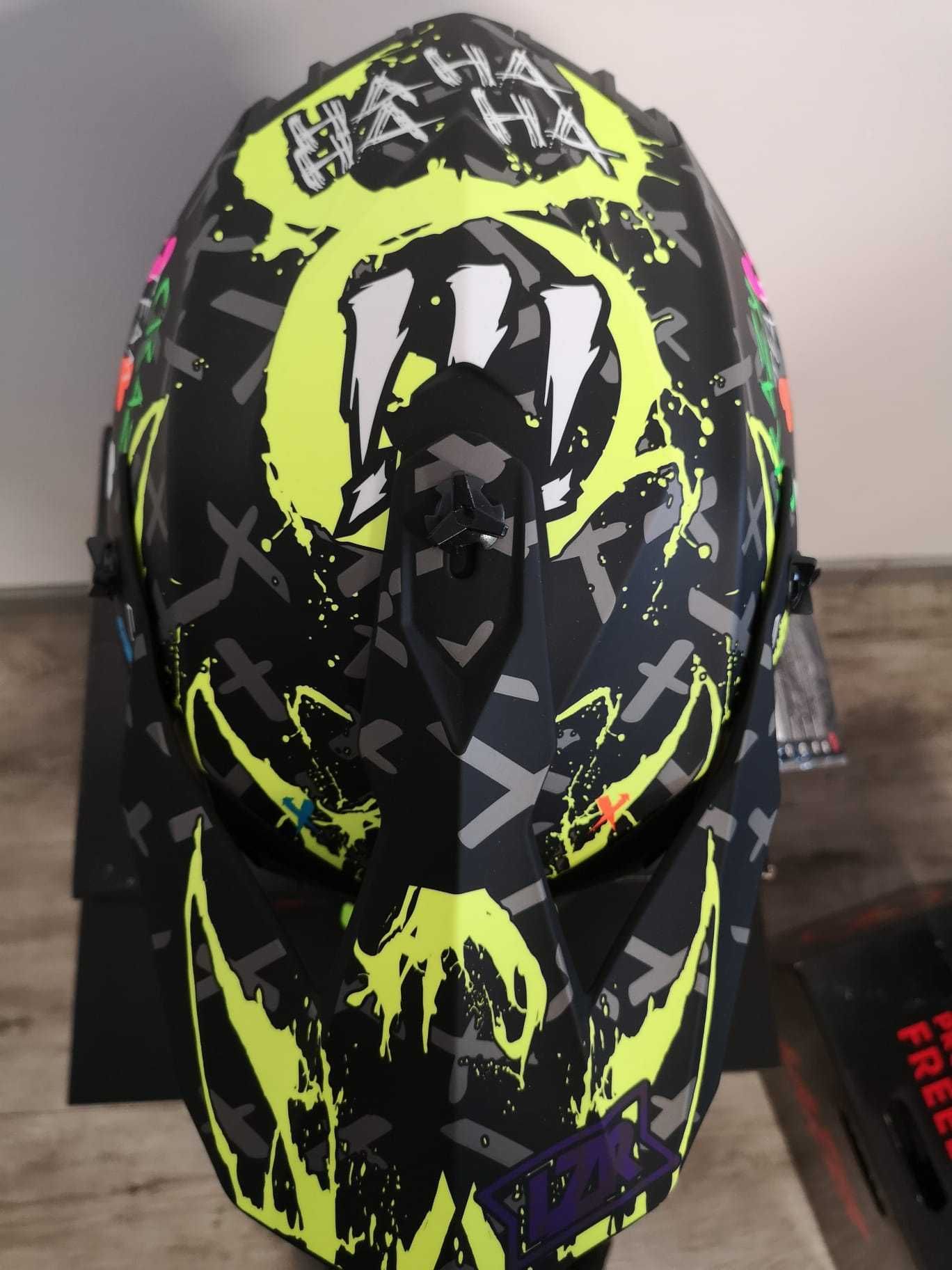 Kask LAZER OR3 Crazy  r. M   Black- Multi- Matt