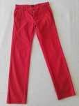 Calça chino vermelha da marca Sacoor, tamanho 10 anos
