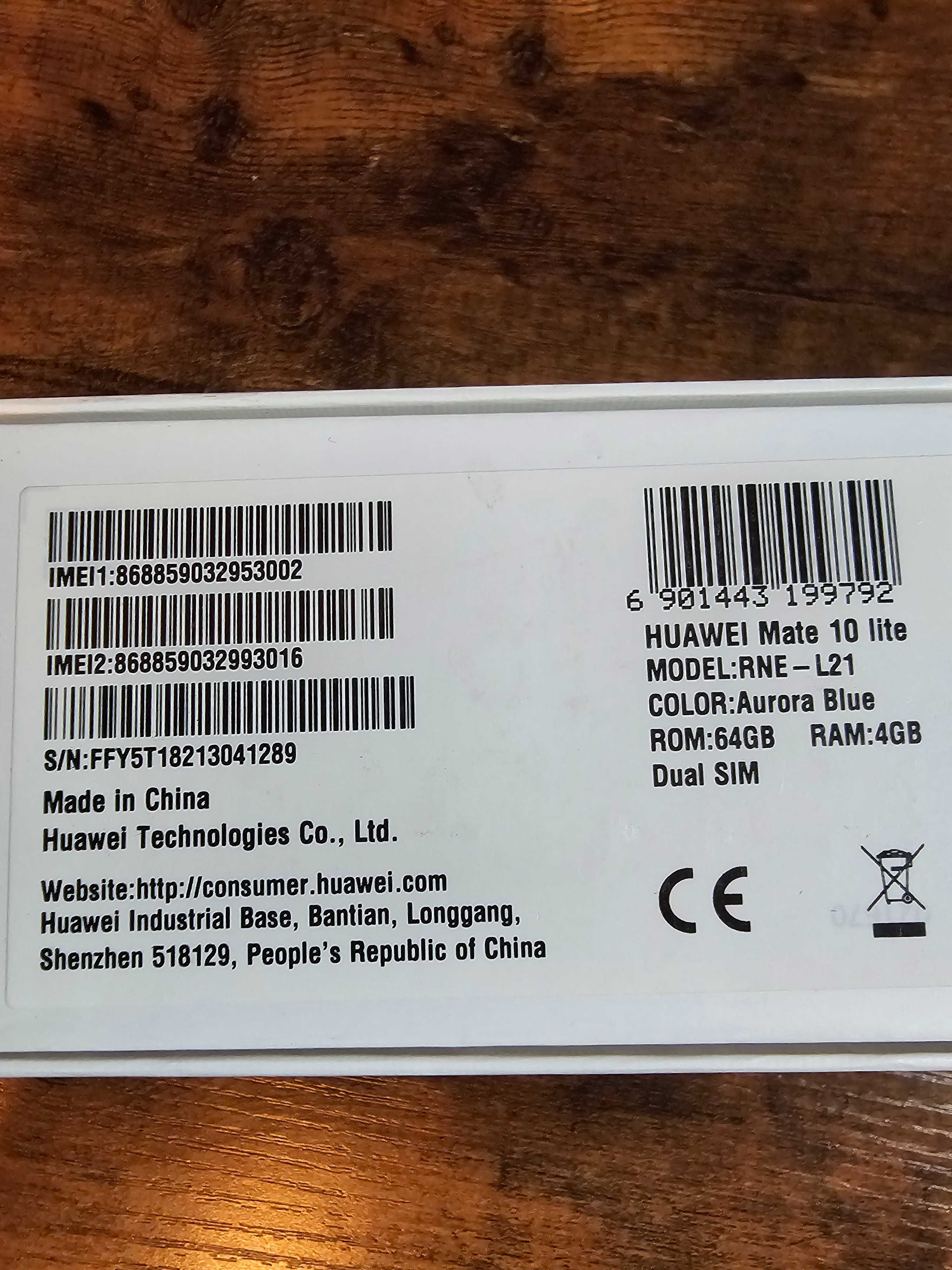 Huawei Mate 10 Lite 4/64GB Aurora Blue RNE-L21