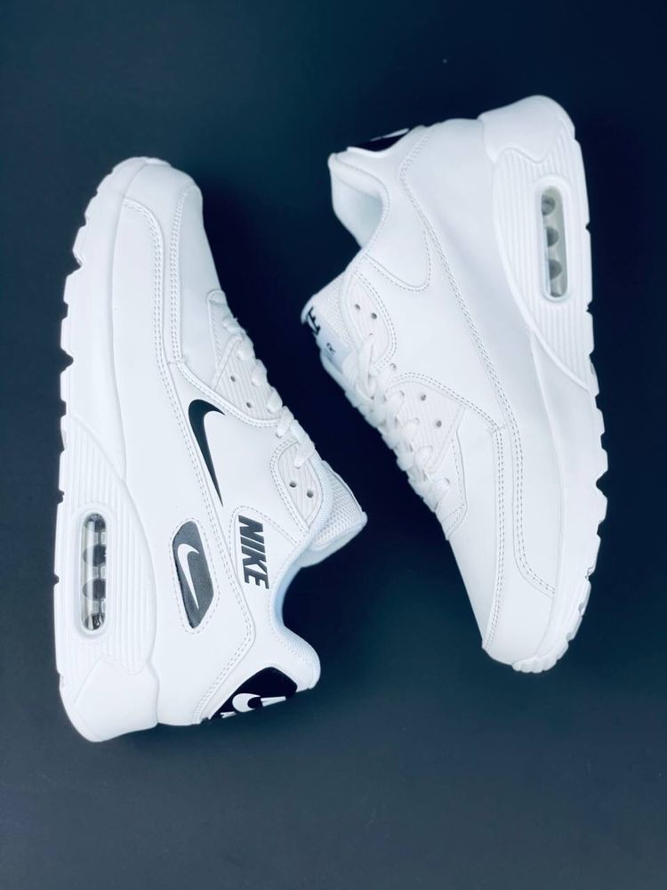 Кроссовки Nike Air Max 90 мужские Спортивные кожаные красовки Найк Аир