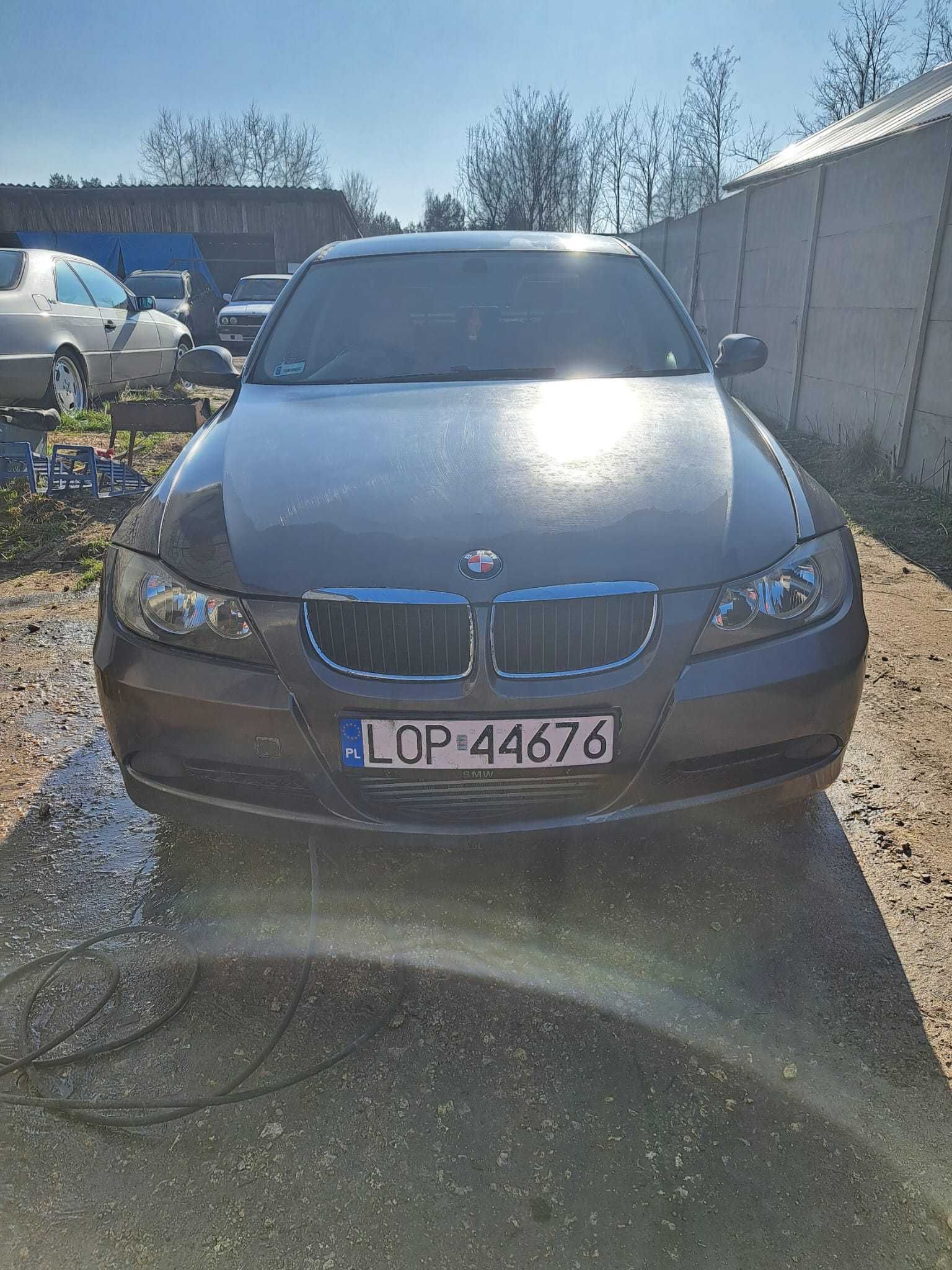 Fotele wnetrze skóra BMW e90 beżowe