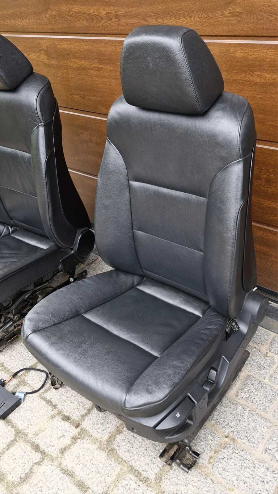 Fotele BMW 5 E60 podgrzewane skóra sedan