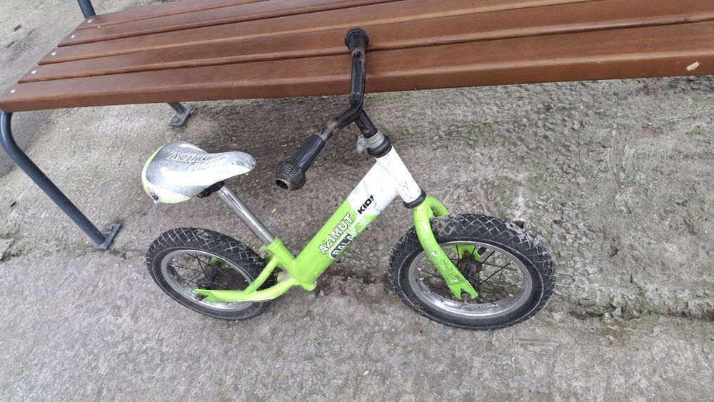 Дитячий велосипед Azimut Stitch 12', велобіг