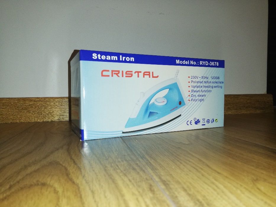 Żelazko firmy Cristal 1200 W- OKAZJA !!!