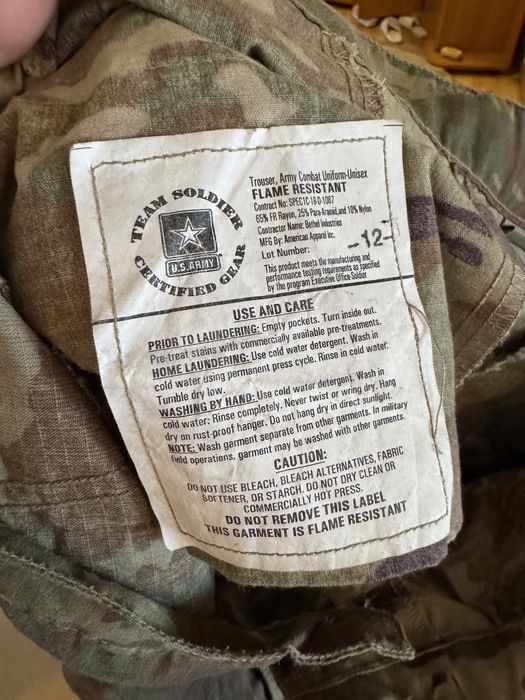 штани в камуфляжі ocp в розмірі MR