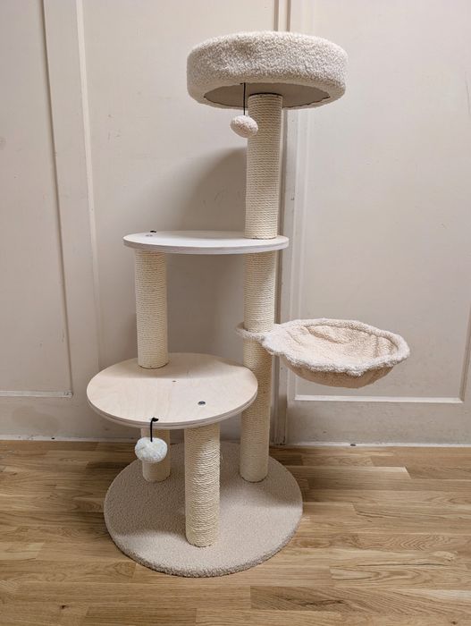 TIAKI Drapak dla Kota Shearly 71x49x103cm Beżowy  ZWROT ZMODYFIKOWANY