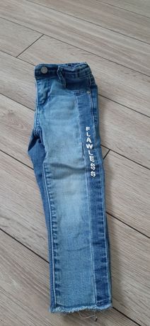 Spodnie dla dziewczynki jeansy 98 reserved