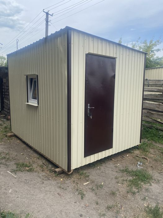 Готові до продажу побутівки Вагончики битовки дачні доміки