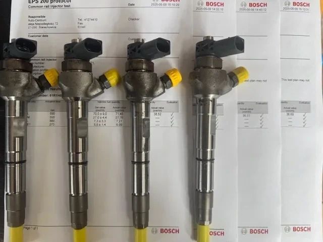 04L130277AE 0445110471 wtryskiwacze wydruk faktura VW AUDI