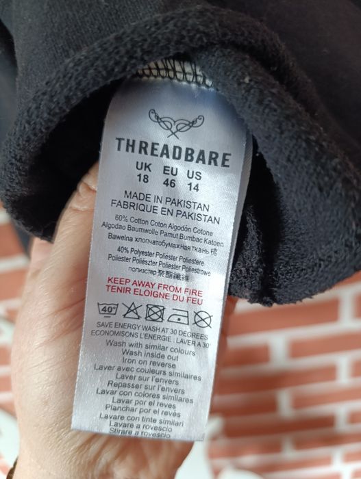 Bluza top kurtka z kapturem oversize 46