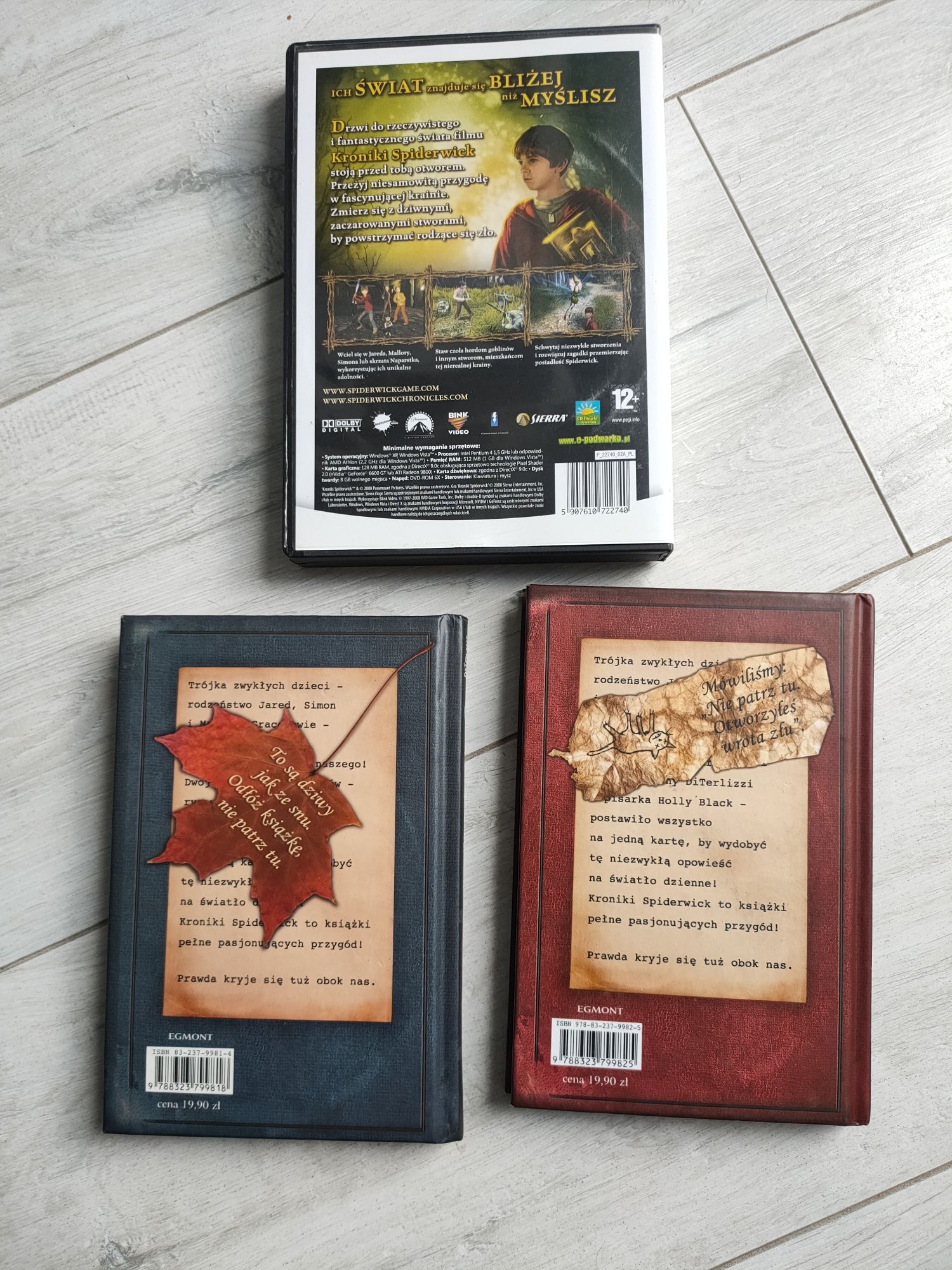 Książka Spiderwick cz.1 i cz.2
