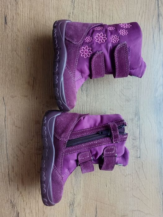 Buciki buty zimowe dziecięce dziewczęcym elefanten rozmiar 21 jak nowe