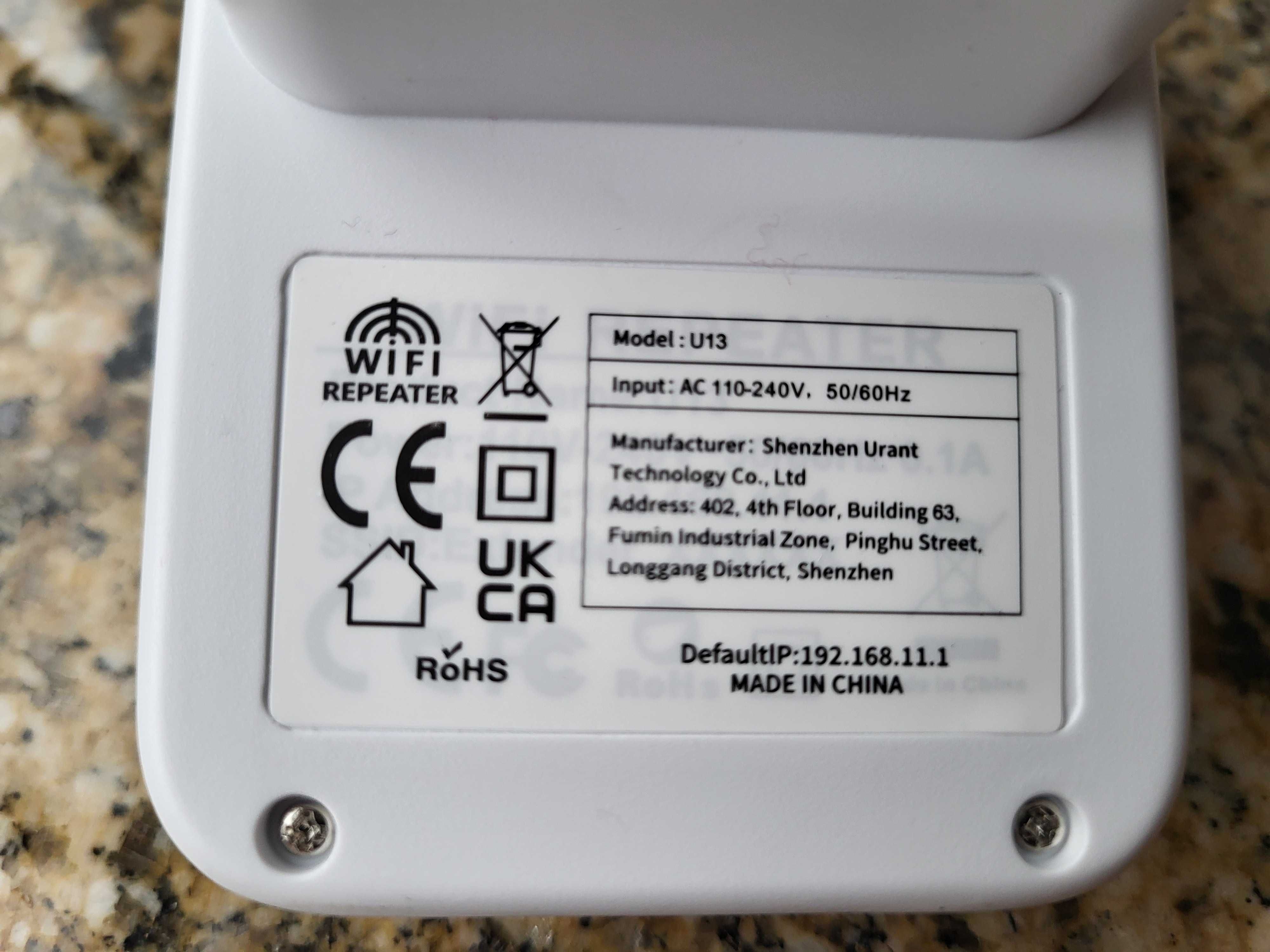 Repeater wzmacniacz WIFI 1200 Mbs 6-antenowy