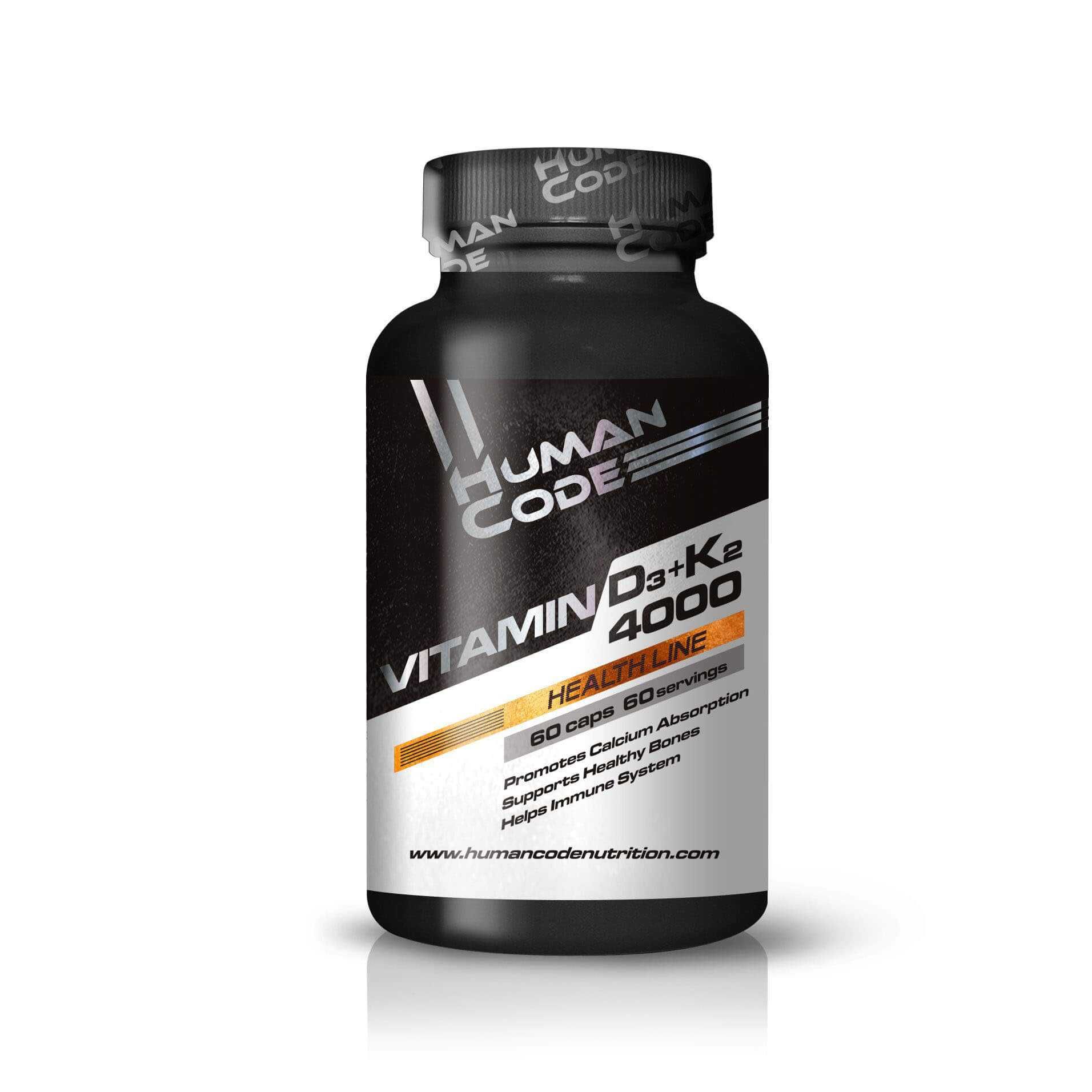 Witamina D3 i K2 Human Code Vitamin D3 4000 - 60 kapsułek