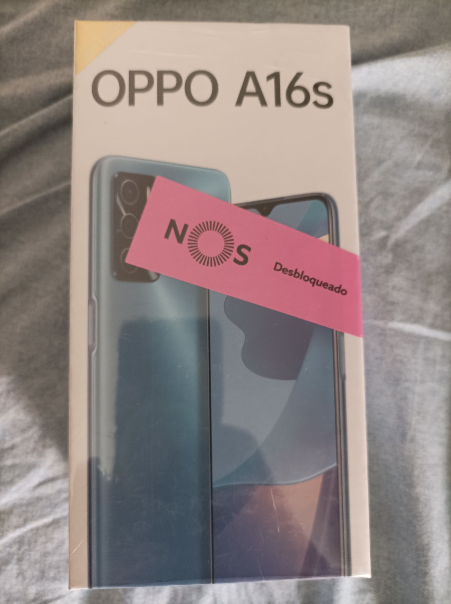 Smartphone OPPO A16s 64 GB - Preto selado