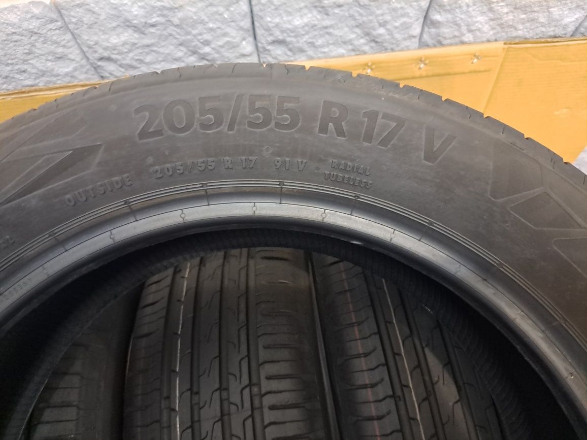 Opony letnie Continental 205/55R17 rok 2024