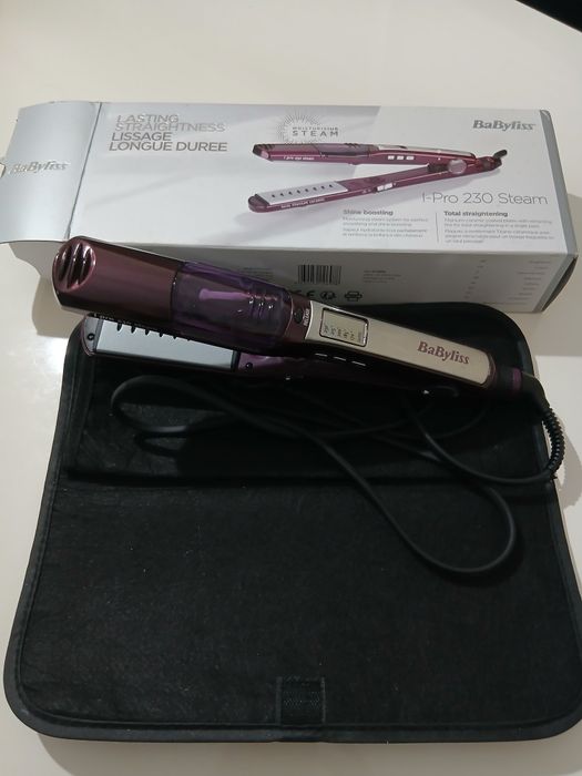 Prancha a vapor  de cabelo profissional