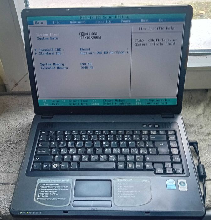 (11) laptop E-system 3415PL