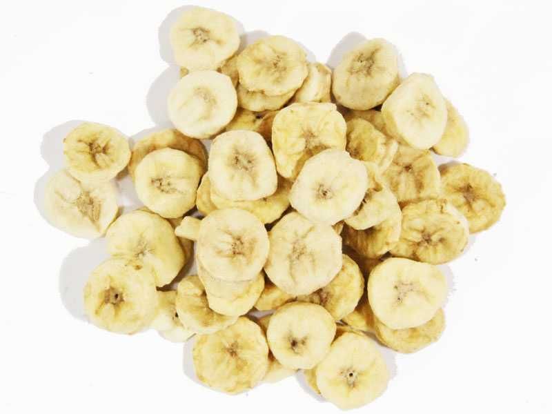 Banany liofilizowane bez dodatków 1 kg Plastry banana