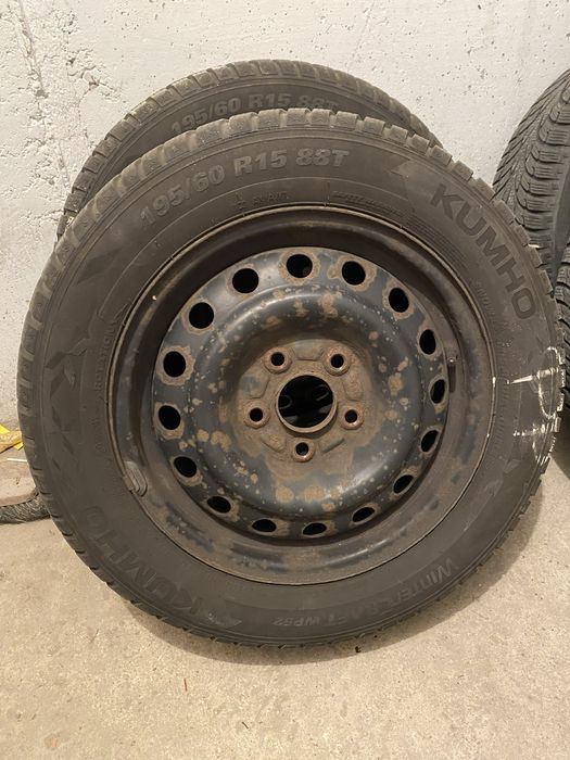 Koła z oponami zimowymi Kumho Nokian Honda Civic VII 5x114,3