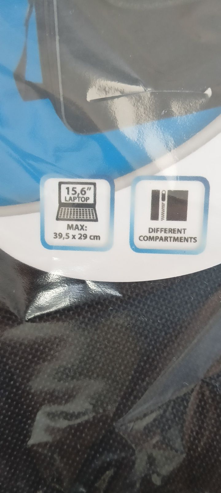 Czarna torba na laptopa Esperanza Classic