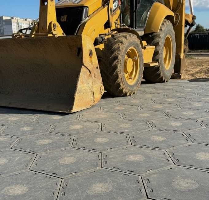 Modułowa nawierzchnia drogowa, parkingowa, techniczna droga tymczasowa